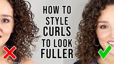 How to Make Curls Look Fuller & Less See-Through | Thin Curly Hair Routine - YouTube Healthy Ramen Noodles, Bounce Curl, High Porosity Hair, Grey Curly Hair, Hair Frizz, Hair Porosity, Tight Curls, Curl Styles, Natural Curly Hair