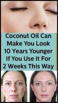 Get Rid Of Wrinkles, Wrinkle Free Skin, Dark Spots On Face, Spots On Face, Coconut Oil For Skin, Face Wrinkles, Natural Skin Care Routine