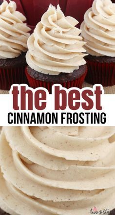 the best cinnamon frosting for cupcakes