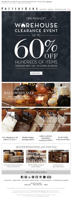 the website design for furniture store