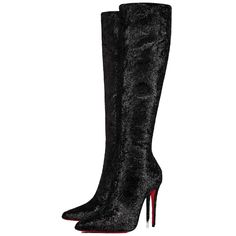 Christian Louboutin Kate Botta 100 Black Velours Papillon Knee Heel Boot 37 ********** Christian Louboutin ********** Brand: Christian Louboutin Size: 37 (Know Your Louboutin Size) Name: Kate Botta Color: Black Style: Knee High Boots Style#: 3220835 Material: Velours Papillon Knee High Length Boots Standing On A 100mm Heel Black Velours Papillon Shimmer Fabric Material Full Length Inside Zipper Access Thin Back Heel Classic Red Leather Sole Brand New In Box, Comes With Original Box And Dust Bag High Boots Style, Style Knee High Boots, Pink Nike Shoes, Louboutin Kate, Shimmer Fabric, Christian Louboutin Kate, Boot Stand, Heel Boot, Boots Style