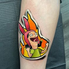 Tattoo Artist Sydney, Canada | Mr. Sticker Tattoo. Bob Tattoo, Canadian Tattoo, Tatoo Styles, Fusion Ink, Inner Forearm, Bobs Burgers