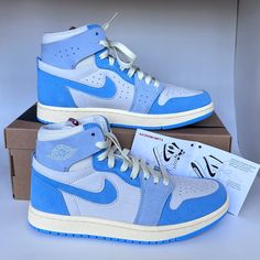 Air Jordan 1 Zoom Cmft 2 Women's Shoes Size: W 8 / M 6.5 Color: Phantom/Ice Blue/Gym Red/University Blue Style: Dv1305-004 Shoes Worn Once. They Look Like New. In Its Original Box. No Scratches, No Stains, No Defects. Soft Suede And Jordan Brand's Signature Formula 23 Foam Come Together To Give You An Extra Luxurious (And Extra Cozy) Aj1. You Don't Need To Play "Either Or" When It Comes To Choosing Style Or Comfort With This Onewhich Is Nice, 'Cause You Deserve Both. Cool Shoes For Girls, Air Jordan 1 Zoom Cmft, 2024 Shoes, Cute Converse Shoes, Nike Shoes Women Fashion, Trendy Shoes Sneakers, Nike Fashion Shoes, Blue Jordans, Preppy Shoes