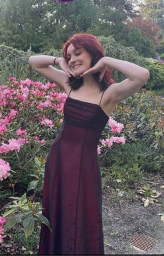 Rose Prom Dress, 90s Prom, Floor Length Prom Dresses, Red Prom, Prom Dresses Online, Baggy Pants