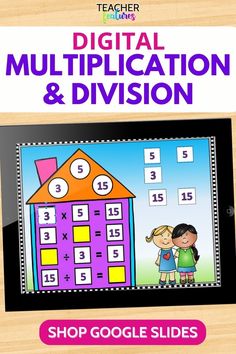 an interactive math and division game for kids