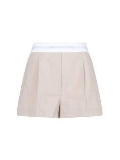 Alexander Wang Clothes, Alexander Wang Pants, Shop Pants, Tailored Shorts, Mini Shorts, Kpop Outfits, Cute Casual Outfits, Alexander Wang, Elastic Band