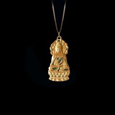 Find peace and enlightenment with our gold Buddha pendant, exquisitely crafted in the USA. Symbolizing serenity, wisdom, and spiritual awakening, each piece is a sanctuary of calm and reflection. PENDANT INFORMATIONThis pendant is made of real, solid gold.• Made in USA• Material: 14k or 18k solid gold• Finish: polished• Height: 1.25" (31,5 mm) x Width: 0.6" (15 mm)• Pendant weight: approx. 6 grams (14k)• Bail: fits up to 4 mm chains• Solid back, not hollow• A certificate of authenticity is inclu Chinese Dragon Art, Buddha Pendant Necklace, Gold Buddha, April Crafts, Small Circle, Buddha Pendant, Solid Gold Chains, Pretty Jewelry, Find Peace