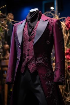 Men Masquerade Outfit, Masquerade Outfit, Prince Clothes, Fancy Fits, Fancy Suit, Classy Suits, Party Suits, Royal Outfits