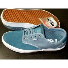 Vans Men's Chima Ferguson Pro Mirage Blue White Suede Canvas Shoes Sizes Nib. (U.S.) Brand New In Men's Sizes. ( U.S.) Vans Men's Chima Ferguson Pro (Mirage) Blue/White Canvas And Suede Skate Shoes. Vans Style # (Vn0a38cfw5j) Brand New With The Original Box, These Shoes Are Super Comfortable & Amazing Skate Shoes. These Shoes Are A Must Have For The Vans Fan & Perfect For Wearing All Year Round Or For The Serious Skater. The Sole Is Made With High Quality Rubber For A Nice Cushion When You Walk! Blue Leather Skate Shoes, Blue Leather Skate Shoes With Laces, Blue Leather Lace-up Skate Shoes, Blue Lace-up Canvas Shoes For Skateboarding, Vans Blue Sneakers With Rubber Sole, Blue Vans Sneakers With Rubber Sole, Blue Canvas Shoes With Gum Sole And Round Toe, Blue Round Toe Canvas Shoes For Skateboarding, Blue Low-top Vans Skate Shoes