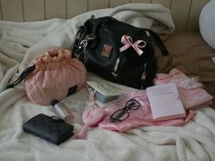 Coquette Tumblr, Just Born, What In My Bag, Pink Girly Things, Blogger Girl, Some Girls, Essential Bag, Paris Hilton, Girls Bags