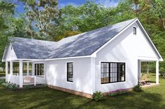 this is an artist's rendering of the cottage