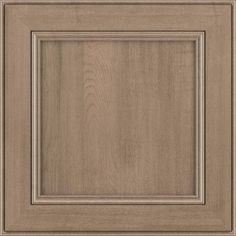 an unfinished cabinet door with wood grained finish