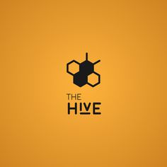 the hive logo on an orange background