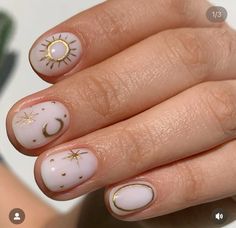 Sun Nails, Hello Nails, Moon Nails, Subtle Nails, Nail Studio, Beauty Nail