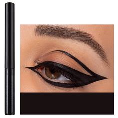 PRICES MAY VARY. COLORFUL LIQUID EYELINER: Eyeliner felt tip glides on effortlessly and dries quickly, making it easy for everyone to create perfect eyes. Formulated with premium ingredients, this waterproof eyeliner has a fine texture and excellent tinting power. SOFT FELT TIP: Liquid eyeliner tip design, super soft and flexible, fine tip is flexible and easy to use. For thick and thin lines, you can control it as you like. You don't have to worry about them getting smeared. To remove eyeliner, Colourful Eyeliner, Color Eyeliner, 2025 Christmas, Perfect Cat Eye, Eye Makeup Tools, Smokey Eye Tutorial, Attractive Eyes, Long Lasting Eyeliner, Eyeliner Styles