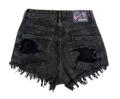 Acid Wash High Waist Grunge Bottoms, Retro Cutoff Jean Shorts For Streetwear, High Waist Acid Wash Grunge Bottoms, Grunge High-waist Jean Shorts For Streetwear, Grunge High Rise Jean Shorts For Streetwear, Stonewashed High-rise Cotton Bottoms, 90s Ripped Cotton Bottoms, 90s Style Ripped Cotton Bottoms, 90s High Rise Distressed Bottoms