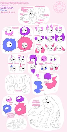 the instructions for how to draw an anime character's face and head with different expressions