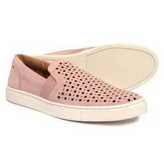 Frye & Co. Peggy Perf Pink Suede Loafers Womens 9 M Brand New Perforated Suede Upper Soft Leather Lining Padded Collar For Added Comfort Cushioned Footbed Flexible Outsole Spring Low-top Loafers With Perforations, Spring Low-top Suede Flats, Spring Suede Low-top Flats, Low-top Flats With Perforated Toe Box For Spring, Spring Leather Footbed Low-top Flats, Spring Low-top Leather Footbed Sneakers, Spring Low-top Sneakers With Leather Footbed, Spring Low-top Slip-ons With Leather Sole, Spring Slip-on Suede Sneakers