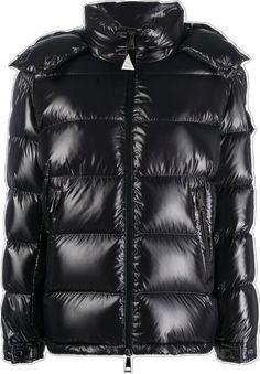 Down Puffer Jacket, Puffer Jacket, Puffer, Winter Jackets, Black