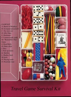 an advertisement for the board game, games with dices and other items in it