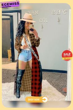 Bailey Plaid Dress/duster Color Pick, Plaid Dress, Hip Length, Women's Fashion Dresses, Best Sellers, Fashion Dresses, Plaid, Clothes For Women