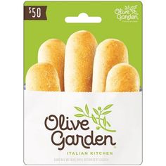 the packaging for olive garden italian kitchen breadsticks