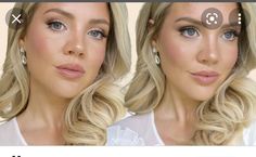 Bridal Makeup Natural Blonde, Elanna Pecherle, Bridesmaid Makeup Tutorial, Classic Bridal Makeup, Wedding Makeup Blonde, Diy Bridal Makeup, Bridal Makeup For Blue Eyes, Make Up Sposa, Soft Bridal Makeup