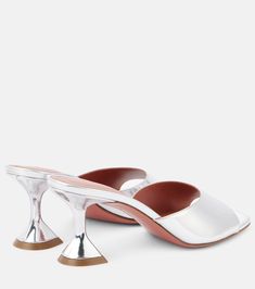 Amina Muaddi
Lupita 70 mirrored leather mules
$ 820 Amina Muaddi Lupita, Amina Muaddi Shoes, Mid Heel Sandals, Amina Muaddi, Evening Shoes, Leather Mules, Mid Heel, Branding Design Logo, Shoe Box