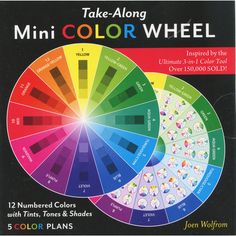 the color wheel has different colors in it