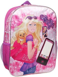 Barbie Selfie, School Barbie, Construction For Kids, I Love Barbie, Kids School Supplies, Barbie Fashionista Dolls, Child Hood, Bags For Kids, Pony Birthday