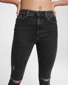 A high-rise skinny jean with a cropped leg. Crafted from high-quality stretch denim in a soft black wash. rag & bone Women's Slim Fit Ankle Black Jeans | Washed Black, 27 Chic High Rise Washed Black Jeans, High Rise Black Cropped Jeans With Frayed Hem, Black High-rise Cropped Jeans With Frayed Hem, Black High Rise Cropped Jeans With Frayed Hem, High Rise Washed Black Jeans, High Rise Washed Black Cargo Jeans, High Rise Washed Black Cropped Denim Jeans, High-rise Washed Black Cropped Jeans, Black Fitted Cropped Jeans For Spring