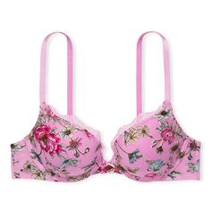 Nwot Victoria's Secret Dream Angels Floral Embroidery Push-Up Bra 34b Embroidered Lilac Chiffon Floral Gold Hardware Product Description It Doesn’t Get Better Than Our Softly Padded Style Offering The Lift You Love With Delicate Floral Stitchwork For An Ethereal Look. The Stock Photo Looks More Pink, But It Is Accurate In The Pictures Taken Of The Item. Lift & Lining Push-Up Padding Underwire Straps & Hooks Fully Adjustable Back Hook-And-Eye Closures Details & Fabric Partially Made With Recycled Body Embroidery, Hot Pink Leopard, Red Lace Bra, White Lace Bralette, Floral Bra, Push Up Pads, Pink Leopard Print, Victoria Secret Bras, Pink Bra