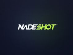 the logo for naddeshot is displayed on a black background with green and yellow letters