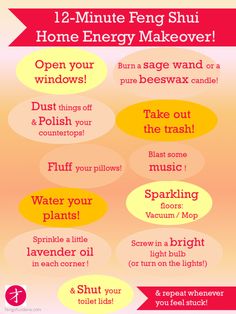 a poster with instructions on how to use an energy makeover for your home or office