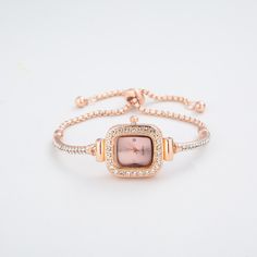 Elegant Formal Alloy Watches, Rose Gold Alloy Watch Perfect For Gift, Rose Gold Alloy Watch As Gift, Adjustable Alloy Bracelets For Wedding, Rose Gold Alloy Jewelry For Anniversary, Gold Alloy Watch For Gift, Silver Alloy Watch As A Gift, Silver Alloy Watch For Gift, Metal Jewelry With Bracelet Strap For Wedding