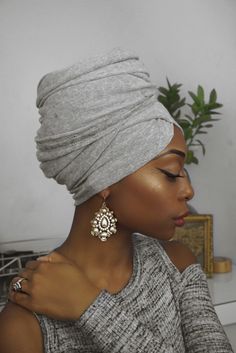 ✨ Instagram @imgloriaann - Gloria Ann Turban Scarf, African Headwrap, Wrap Turban, Tie For Women, Head Scarf Styles