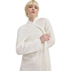 The UGG Kallie Cardigan is a comfy choice for lazy days with its relaxed fit and cozy knit. Cozy Soft Knit Loungewear Cardigan, Cozy Soft Knit Cardigan For Loungewear, Cozy Knit Sweater Coat, Cozy Soft Knit Outerwear For Loungewear, Soft Textured Cardigan With Cozy Fit For Loungewear, Soft Knit Cozy Cardigan, Cozy Fit Soft Knit Cardigan, Comfortable Soft Knit Cozy Fit Cardigan, Soft Texture Cozy Fit Cardigan For Loungewear