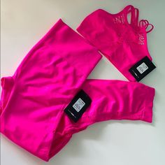 Loved It, But Ready To Rotate For Something New. Questions? Leave A Comment Below! Hot Pink Set, Pink Set, Fashion Nova Pants, Something New, Fashion Nova, Pant Jumpsuit, Hot Pink, Pants For Women, Mesh