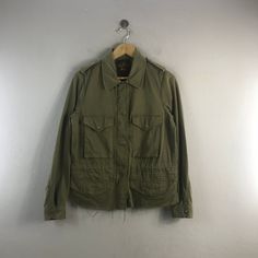 "PLEASE READ DESCRIPTION BELOW BEFORE BUYING👇🏻 *ITEM:Diesel Distressed Jacket *ITEM DETAILS: 👇🏻 Please be aware that all vintage items will usually show a few signs of wear or fading due to age, but anything visible such as stains or holes, and serious flaws have been photographed.For any further information on this item please contact us and we will be happy to help. *SIZE:MEDIUM *ACTUAL SIZE MEASUREMENT: 👇🏻 *PIT TO PIT(WIDTH):19\"INCHES *LENGTH(FROM SHOULDER): 25\"INCHES 16&24 *ALL MEASU Vintage Green Utility Jacket For Streetwear, Vintage Green Utility Jacket With Flap Pockets, Military Style Utility Jacket With Flap Pockets For Streetwear, Brand Outfits, Green Military Utility Jacket With Multiple Pockets, Olive Military Outerwear With Pockets, Vintage Diesel, Branded Outfits, Distressed Jacket