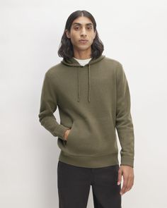 Wool Hoodie, Nice Places, Track Pant, Mens Activewear, Wool Felt, Track Pants, Top Brands, Active Wear, Track