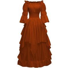 PRICES MAY VARY. Fabric: 80% Polyester; 20% Cotton Style:The Women Gown is irregular Style that add a mysterious gliding and floaty effect to show off Your natural curve,Recommend you add a corset, It will be a wonderful Pirate Wench costume for a cruise Feature: Medieval dress has elastic neckline, worn off the shoulder to show more beautiful neck, it won't be fall down. Stretch around the chest and waist, also availbale for plus size ladies. Occasions: Renaissance faire clothing,pirate themed Witch Dress Medieval, Hamilton Costume, Catrina Costume, Bride Of Frankenstein Costume, Wench Costume, Peasant Costume, Medieval Witch, Marie Antoinette Costume, Frankenstein Costume