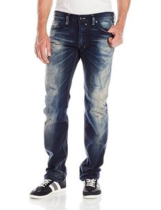 Spectacular Diesel Jeans SAFADO BLUE EYECONS   ·        Brand: DIESEL ·        Style: Regular Slim-Straight ·        Size: W27 L30/WAIST ACROSS 15'' ·        Slim Straight Leg ·        Button Fly and Closure ·        Five Pocket Construction ·        Whiskering Detail ·        Bleached Detail ·        Double Belt Loops ·        Signature Logo Ribbon at Coin Pocket ·        Diesel Trade Mark at Back Right Waistband ·        Application: 100% Cowhide Leather ·        Waist Across: 15", Inseam: Mea Blue Relaxed Fit Jeans With Zip Fly, Blue Straight Fitted Jeans, Blue Fitted Straight Jeans, Fitted Indigo Straight Leg Jeans, Fitted Straight Leg Indigo Jeans, Blue Straight Slim Fit Jeans, Blue Slim Fit Straight Jeans, Fitted Blue Jeans With Standard Cut Leg, Blue Fitted Jeans With Standard Cut Leg