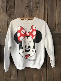 Minnie Mouse Sweater, Mickey Sweatshirt, Minnie Mouse Sweatshirt, Red Turtleneck, Small Kids, Oversized Turtleneck, Sweatshirt White, Turtle Neck Dress, Mickey And Friends