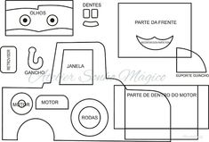 a paper model of a truck with instructions to make it