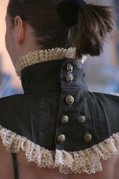 Steam Punk Diy, Fancy Collar, Goth Clothing, Mad Hatters, Steampunk Diy