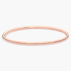 Simple, luxurious and elegant what don't we love about this rose gold bangle. Plus, the stacking potential is endless. Made in 14k Italian rose gold. Modern Rose Gold Round Bangle, Modern Rose Gold Bangle, Minimalist Polished Rose Gold Bracelet, Minimalist Rose Gold Bracelet With Polished Finish, Modern Rose Gold Bangle Bracelet, 14k Rose Gold Bangle, Rose Gold Diamond Bangle Bracelet, Elegant Rose Gold Hoop Bracelets, Rose Gold Stackable Bangle Bracelet