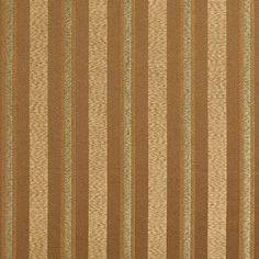 an upholstered brown and green striped fabric with vertical stripes on the outside of it