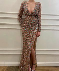 Cosmic Sequins Gown – Teuta Matoshi Starry Night Dress, Sequins Gown, Teuta Matoshi, Rose Gown, Plus Zise, Off Shoulder Gown, Gown Style, African Inspired Fashion, Sequin Gown