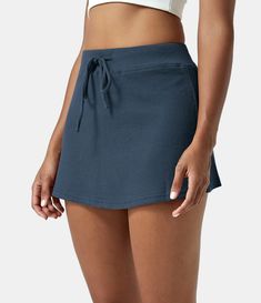 In My Feels Solid Back Pocket Skirt – HALARA In My Feels, Everyday Skirts, Plaid Pleated Mini Skirt, Pants Pocket, Pleated Tennis Skirt, Leg Work, Golf Skirts, Elegant Casual, Outfits Spring