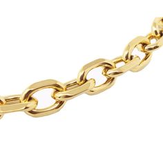 Size: 16 Inches - Need more length? Shop Extender ChainsWeight: 0.3oz.Closure: Lobster ClaspMaterials: 18K Gold Plated Stainless SteelAllergy Information: Hypoallergenic *Hypoallergenic metals are less likely to cause skin irritation. Basic Sweater, Basic Sweaters, Stainless Steel Plate, Skin Irritation, Metal Chain Link, Chain Link Necklace, Cable Chain, Jewelry Branding, Earring Necklace